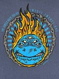 Dri-Fit Shirt - MYSTIC TURTLE - Heather Blue - Turtle Rock